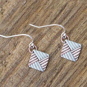 Cross Hatch Earrings